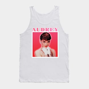 Audrey-Retro Potrait Tank Top